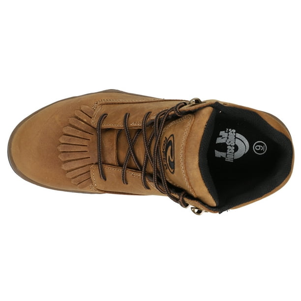 Roper Mens Kiktie Horseshoe Honey Bun Brown Lace Up Ankle  display picture 3