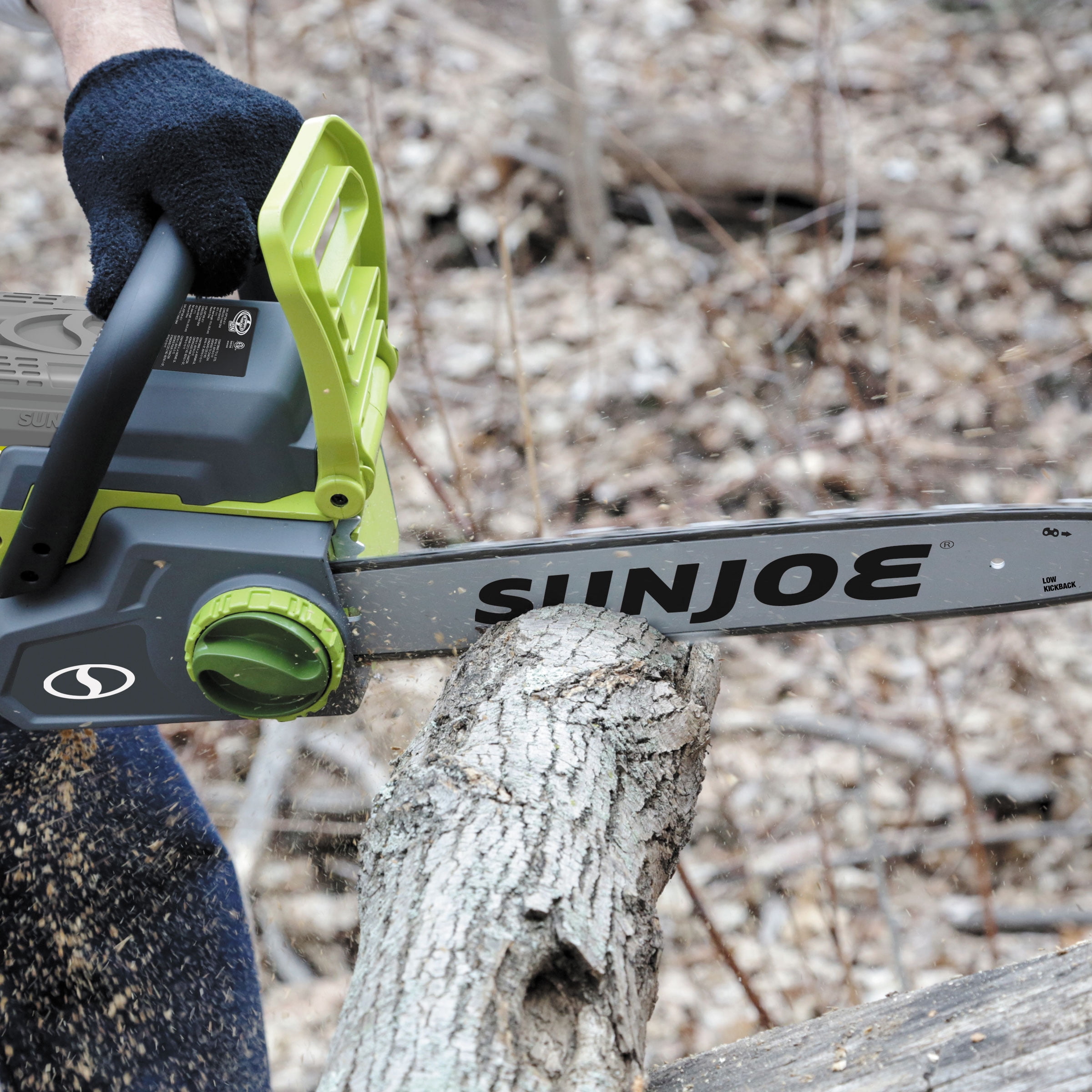 Sun joe 40v sale chainsaw