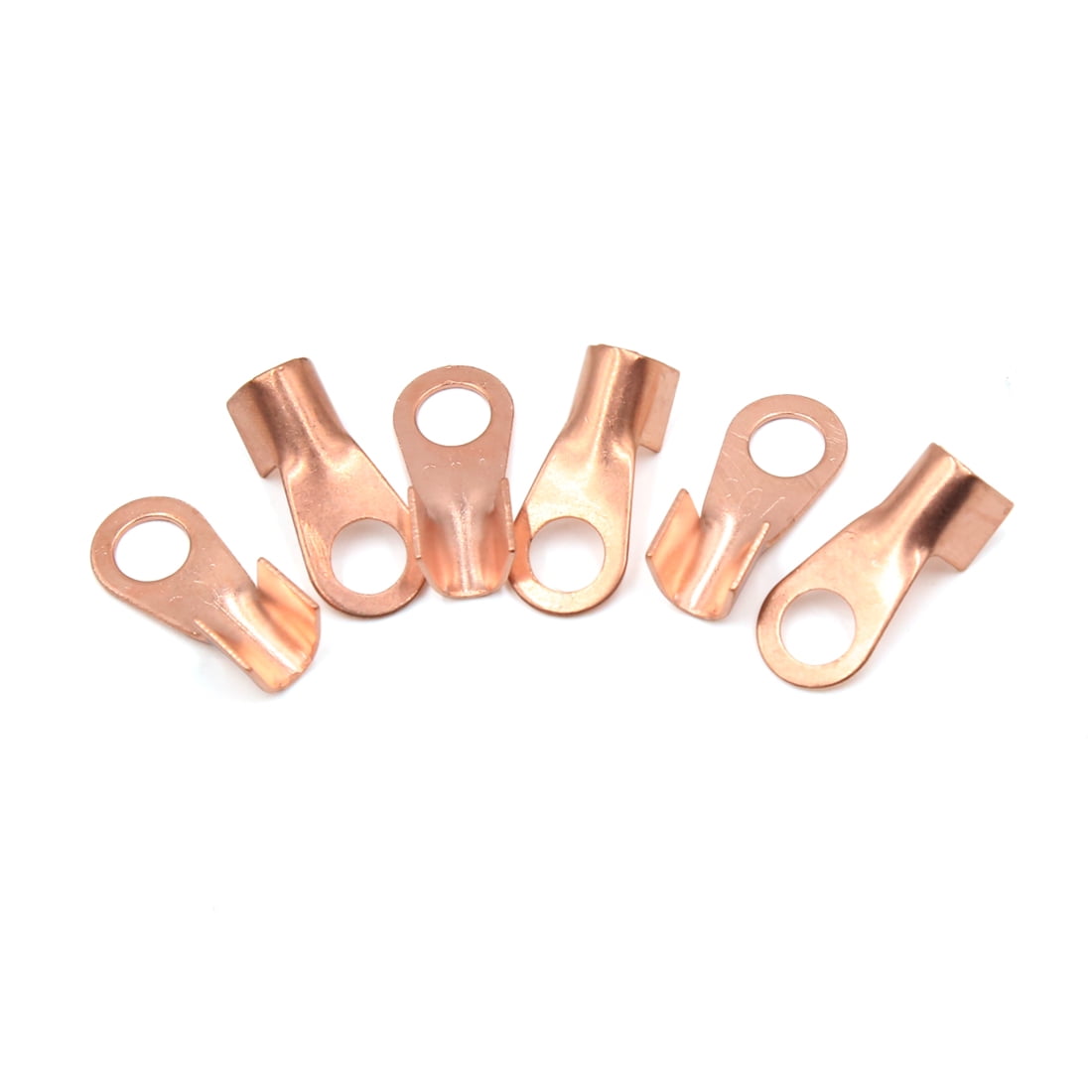 10PCS Copper Lug Battery Cable Connector Terminal Jointing Sleeve 30A DIY New