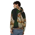 thumbnail image 4 of Vsdgher Squirrels Eating Peanuts On The Tree Mens Hoodies Zip Hoodie, Hoodies for Men, Zip-up Hooded Sweatshirt-X-Large, 4 of 5