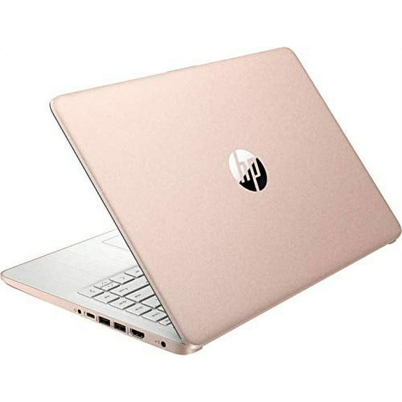 2021 HP Stream 14" HD Thin and Light Laptop, Intel Celeron N4020 Processor, 4GB Memory, 64GB eMMC Storage, WiFi 5, Webcam, HDMI, 1 Year Office 365, Windows 10 S, Rose Gold, / IFT