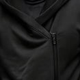 thumbnail image 6 of Men's Stylish Jacket Asymmetric Zip Hooded Long Sleeve Slim Fit Weekend Wear Jacket, 6 of 6