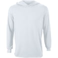 thumbnail image 2 of Evoshield Youth Lightweight Baseball Training Hoodie White L, 2 of 6