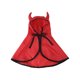 thumbnail image 1 of Methold Capa de Halloween para mascotas, Cosplay temático, fiesta, Festival, atmósferas aterradoras, capa, disfraz ajustable, manto espeluznante, ropa Ropa para mascotas Rojo S Methold PT003962-07, 1 of 6