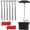 Blue, variant on Rope Tensioner Kit, Outdoor Tent Cable Puller Kit with Red Rope for Camping, By TINGXIN