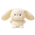 thumbnail image 2 of Adorable Lamb Plush Toy Super Soft Fluffy Stuffed Animal Sheep, Cute Wool Plushie for Bedroom Shelf Decor, Easter Back to School Birthday Graduation Gift, 2 of 3