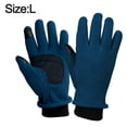 thumbnail image 2 of Guantes de exterior para hombres y mujeres, guantes de polar a prueba de viento con pantalla táctil, 2 of 6