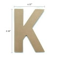 thumbnail image 2 of North Shore MDF wood letters, 2 of 4