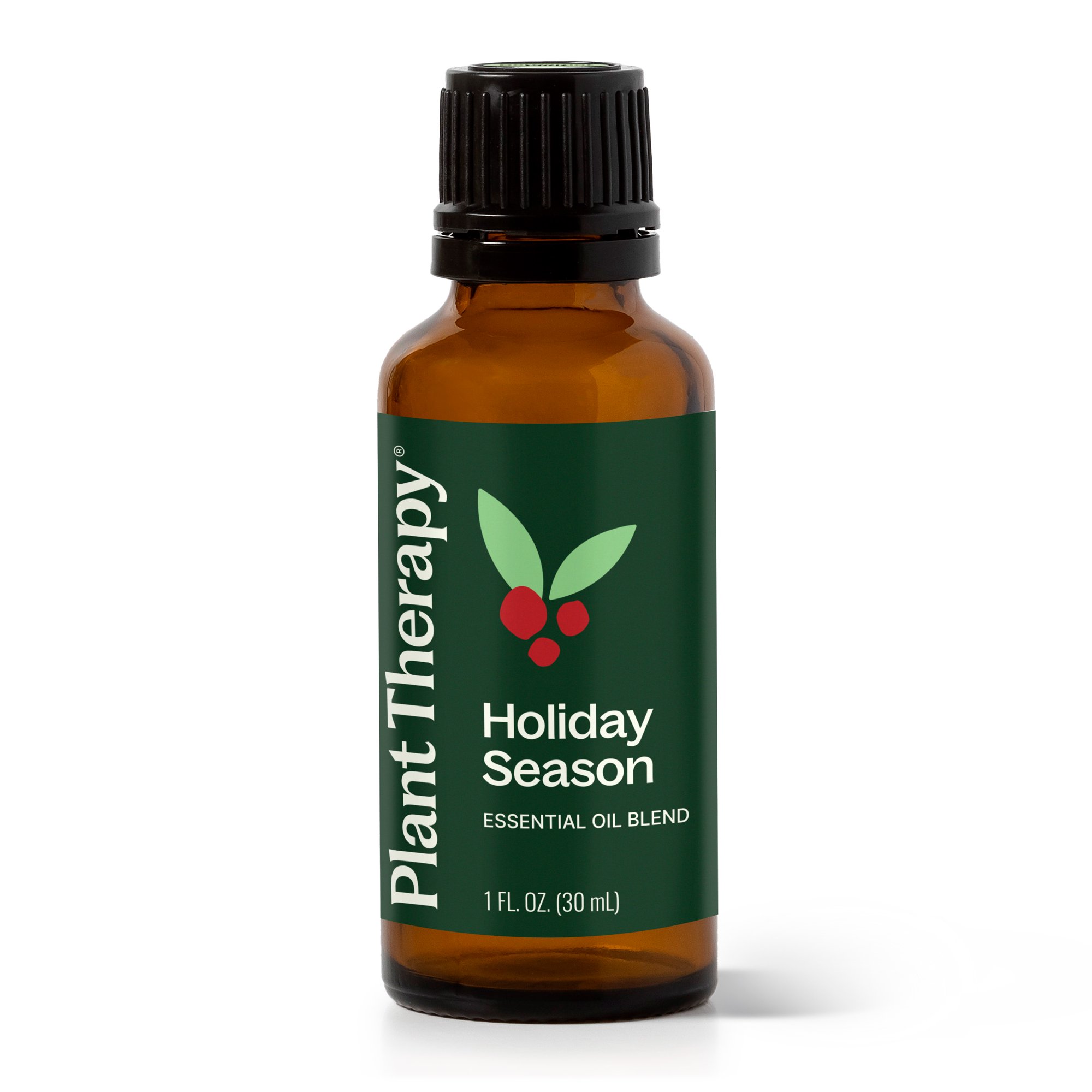 Plant Therapy Holiday Season Essential Oil Blend 30 mL (1 oz) 100% Pure, Undiluted, Natural Aromatherapy