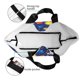 thumbnail image 4 of Balery Space Planet Bolsa Tote Estilo Estético con Cremalleras, Bolsa de Hombro, Bolsa de Compras Grande y Plegable, 4 of 8