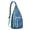 Greenish-blue-71, variant on Jurassic Dino Sling Backpack - Cartoon Dinosaur World Print Crossbody Bag, Compact Anti-Theft Daypack