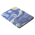 thumbnail image 3 of Funda para libro electrónico Funda protectora pintada plegable con soporte manual para Kindle 658 2019 (Van Gogh Star Sky), 3 of 8