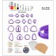 thumbnail image 3 of Polymer Clay Earring Mould Creative Earrings Making Mold Handmade Accessories Plastic Jewelry Tool for Craft Lovers Yellow, 3 of 5