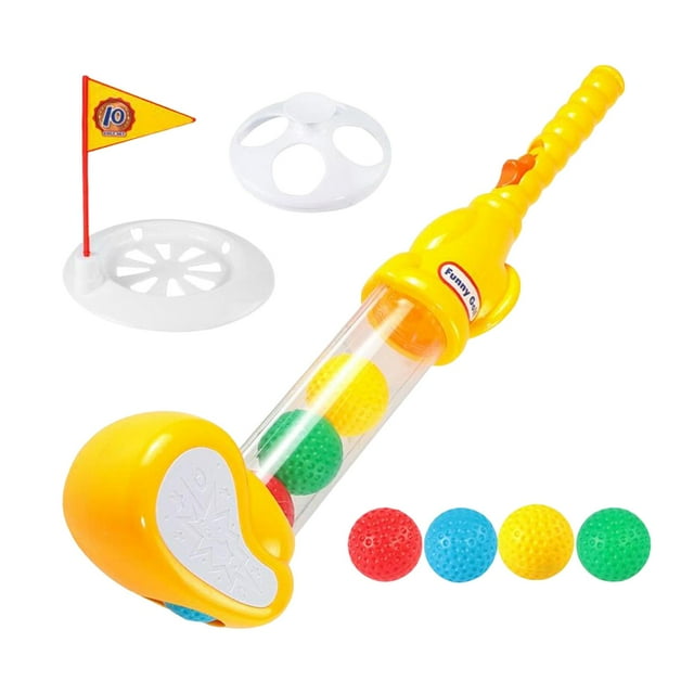 Juego de Palos de Golf Sunnimix Juguete Interactivo Amarillo