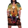 thumbnail image 2 of Vestido de bolsillo suelto Humpty Dumpty Didn't Fall, vestido largo de verano para mujer, vestidos de mujer, vestidos de novia para mujer, vestidos, 2 of 7