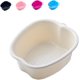 thumbnail image 1 of Tazón de spa para baño de pies grande, lavabo de plástico grueso y resistente para pedicuras, desintoxicación y masaje, perfecto para remojar los pies, las uñas de los pies y los tobillos, 1 of 5