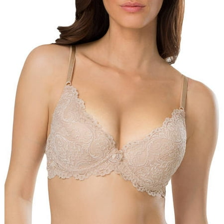

Smart & Sexy Women s Signature Lace Push-up Bra Style-85046