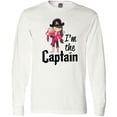 thumbnail image 3 of Inktastic I'm the Captain- pirate girl Long Sleeve T-Shirt, 3 of 5