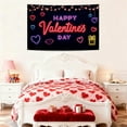 thumbnail image 5 of Gallickan Valentine's Day Wall Hanging, 71 x 45 Inch Big Fabric Tapestry, Room Decor Bedroom Decor, Holiday Themed Wall Covering for Home Decoration and Gifts, A, 5 of 6