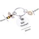 thumbnail image 2 of Llavero de abeja BRI regalo inspirador personalizado, 2 of 5