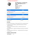 thumbnail image 2 of Rear Wheel Bearing - Compatible with 2002 - 2006 Honda CR-V 2.4L 4-Cylinder 2003 2004 2005, 2 of 2