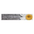 thumbnail image 2 of MKHERT White Daisy Flower with Leaves Table Runner for Office Kitchen Dining Wedding Party Banquet 16x72 Inch, 2 of 2