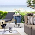 thumbnail image 2 of Outsunny Table Mosaïque, Table de Patio Ronde pour Jardin, Jaune et Gris, 2 of 10