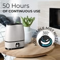 thumbnail image 5 of Humidificadores para dormitorio de Everlasting Comfort (6 L) - Humidificador con bandeja para aceites esenciales (Blanco), 5 of 5