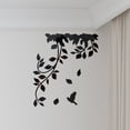 thumbnail image 4 of Clearance! Luxury Leaves And Rattan Branches Home Decoration Library Mirror Sticker, 4 of 4