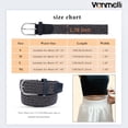 thumbnail image 6 of Women Braided Stretch Belts Elastic Canvas Woven Belts For Jeans Pants, 6 of 7
