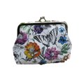 thumbnail image 1 of QJUHUNG Coin Purse for Women Secure Kiss Lock Closure Coin Pouch Compact RFID Blocking Change Purse for Daily Essentials, 1 of 2
