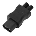 thumbnail image 2 of Adaptador IEC320 C8 a IEC320 C5 (5 unidades) para ordenador, convertidor de potencia de 10 A, 2,5 A y 2500 W para PDU y PC., 2 of 14