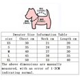 thumbnail image 3 of Dog Outgoing Fashion Cardigan Clothing Cat Warm Sweater Teddy Bears Pet Winter Clothing ShopWise Round, 3 of 10