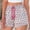 #157-Blue, variant on Haivin Women's Pajama Shorts, Fashionable Checkered with Elastic Waist and Drawstring Pockets, Comfortable Lounge Sleepwear for Home, Lounge and Sleep