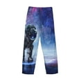 thumbnail image 5 of Balery Men'S Astronauts Start Running Pants,Sleepwear Pants,Pajama Pants,Pj Bottoms Drawstring And Pockets-Medium, 5 of 9