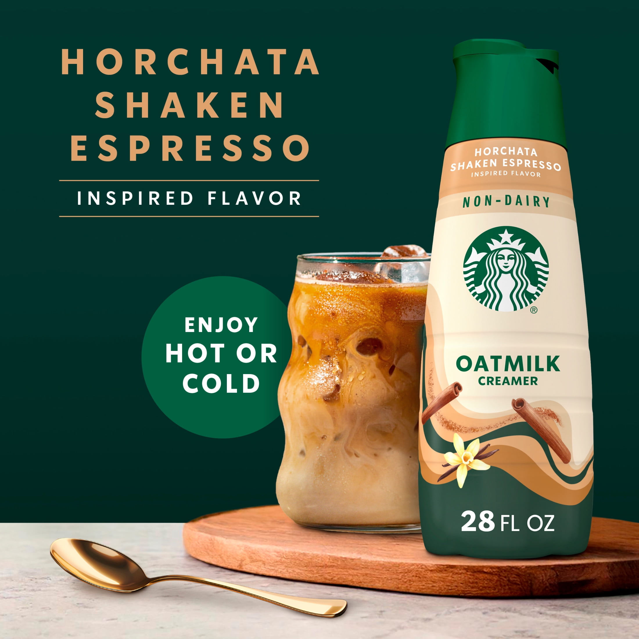 Starbucks Horchata Shaken Espresso Inspired Non-Dairy Creamer, 28 fl. oz. Bottle 28 fl oz