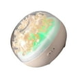 thumbnail image 1 of Kearding Humidificador de aire Flor Aroma noche niebla Spayer escritorio aceite esencial 180ml difusor niebla hogar dormitorio Oficina humidificación Aromaterapia y Aceites Esenciales beige amarillo Kearding HA066705-03B, 1 of 6