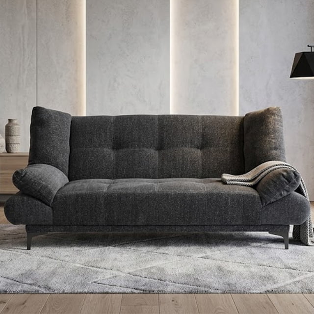 Sofá Cama Moderno Estilo Confortable Negro Reinicia 21 Muebles