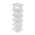 thumbnail image 1 of Luzkey Vertical Shoe Rack Corner Storage Organizer for Doorway Entryway Small Space 6 Tier, 1 of 8
