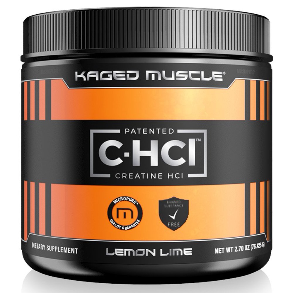 Kaged Muscle Creatine HCL Powder, Lemon Lime, 2.70 Oz