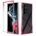 thumbnail image 3 of Transparent Gradient Rugged Armor Shockproof Case For Samsung Galaxy S22 S23 S24 Ultra S21 S20 FE S10 Note 9 10 20 Back Cover, 3 of 5