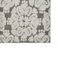 thumbnail image 6 of Better Trends 2 Piece Bathroom Rug Set 100% Cotton Extra Soft Tufted Bath Rug Water Absorbent Non-Slip Bath Mat Machine Washable (Beige) Medallion Collection, 6 of 7