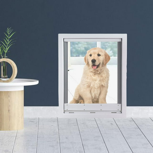 Puertas con Solapa para Perros Yinane Puerta Grande para Gatos Plástico ABS Duradero