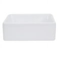 thumbnail image 6 of Nantucket Sinks NSV107A 15" Square Ceramic Vessel Bathroom Sink in White, 6 of 7