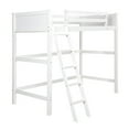 thumbnail image 3 of UWR-Nite Loft Bed with Ladder, Solid Wood Bed Frame Twin Size, Not Take Up Space, Unique and Novel Shape, Suitable for Decoration of Various Rooms, 3 of 6