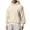 Beige, variant on Men's Oversize Letter Print Hoodie Sweatshirt Long Sleeve Crewneck Loose Pullover Top for Fall Winter