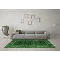 thumbnail image 3 of Ahgly Company Indoor Round Persian Emerald Green Traditional Area Rugs, 6' Round, 3 of 4