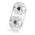 thumbnail image 3 of Ventilador de ventilador de escritorio liviano Operación tranquila Operación Doble 3 velocidades Configuración para el dormitorio de la, 3 of 8