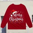 thumbnail image 5 of gcong Christmas Sweatshirt for Kids Girls Long Sleeve Crewneck Pullover Santa Claus Reindeer Print Sweat Shirt Toddler Winter Shirt Fall Tops, 5 of 5