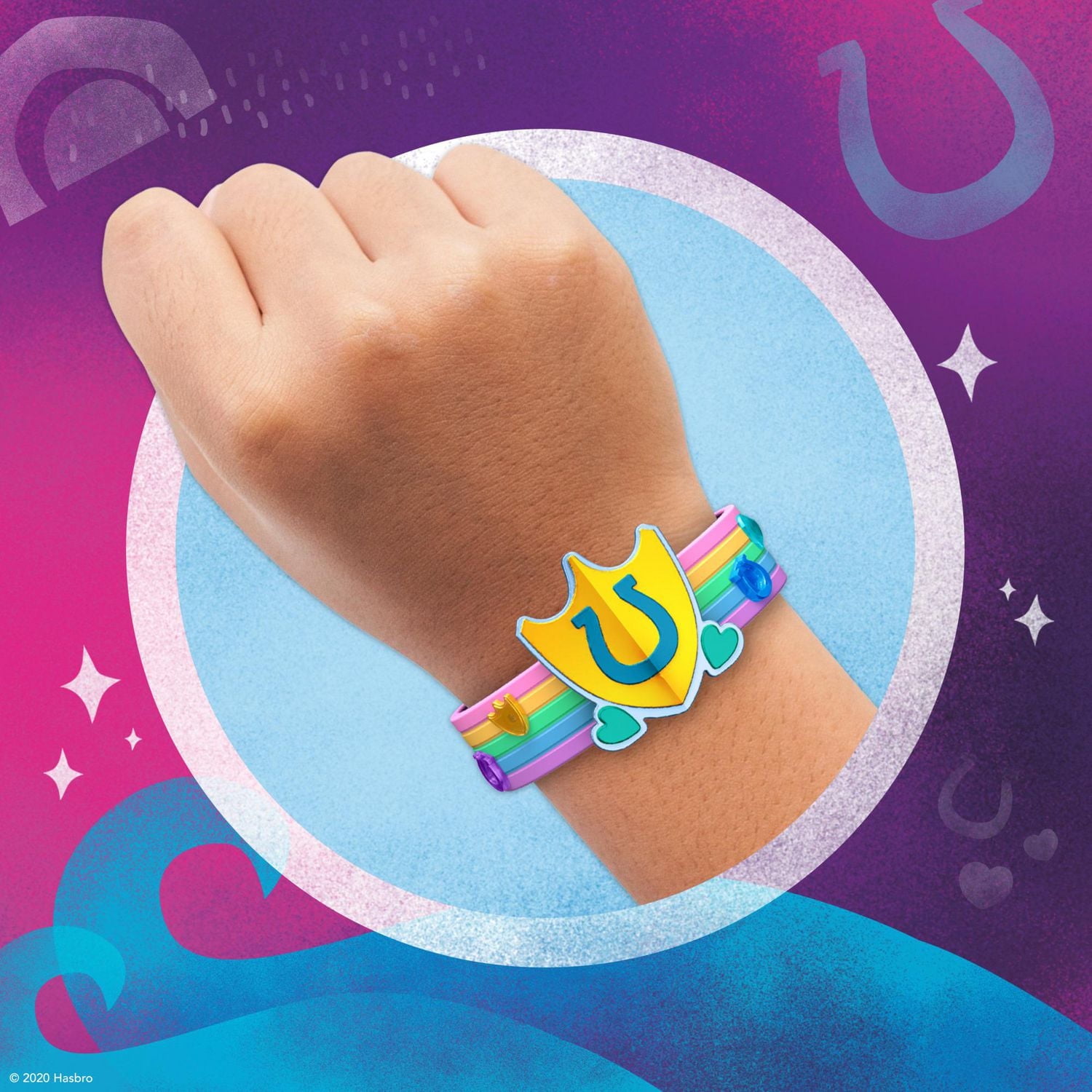 My Little Pony: A New Generation Movie Crystal Adventure Hitch Trailblazer - 3-Inch Pony Toy with Surprise Accessories, Friendship Bracelet